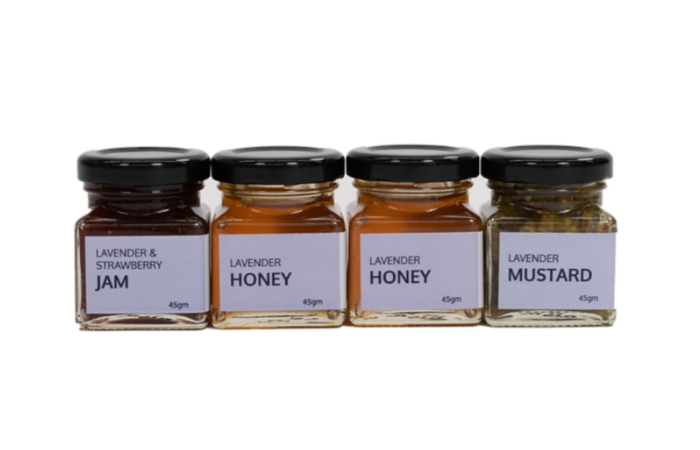 Mini Culinary Lavender Preserves & Honey